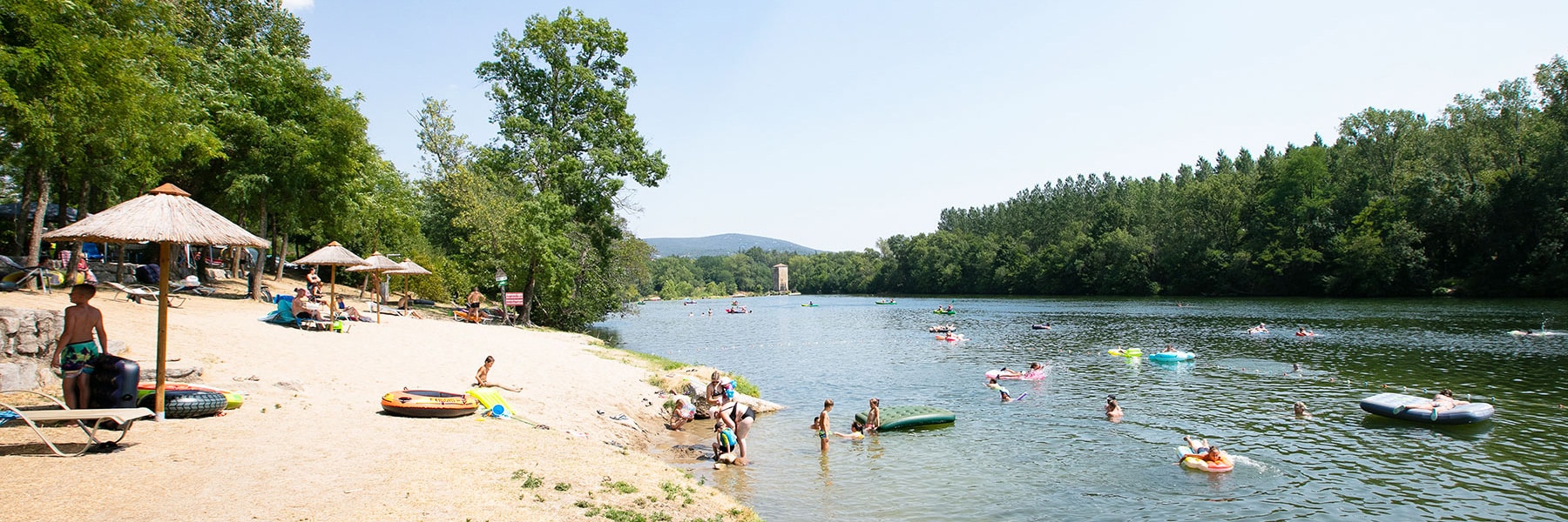 Camping Ardèche bord de rivière